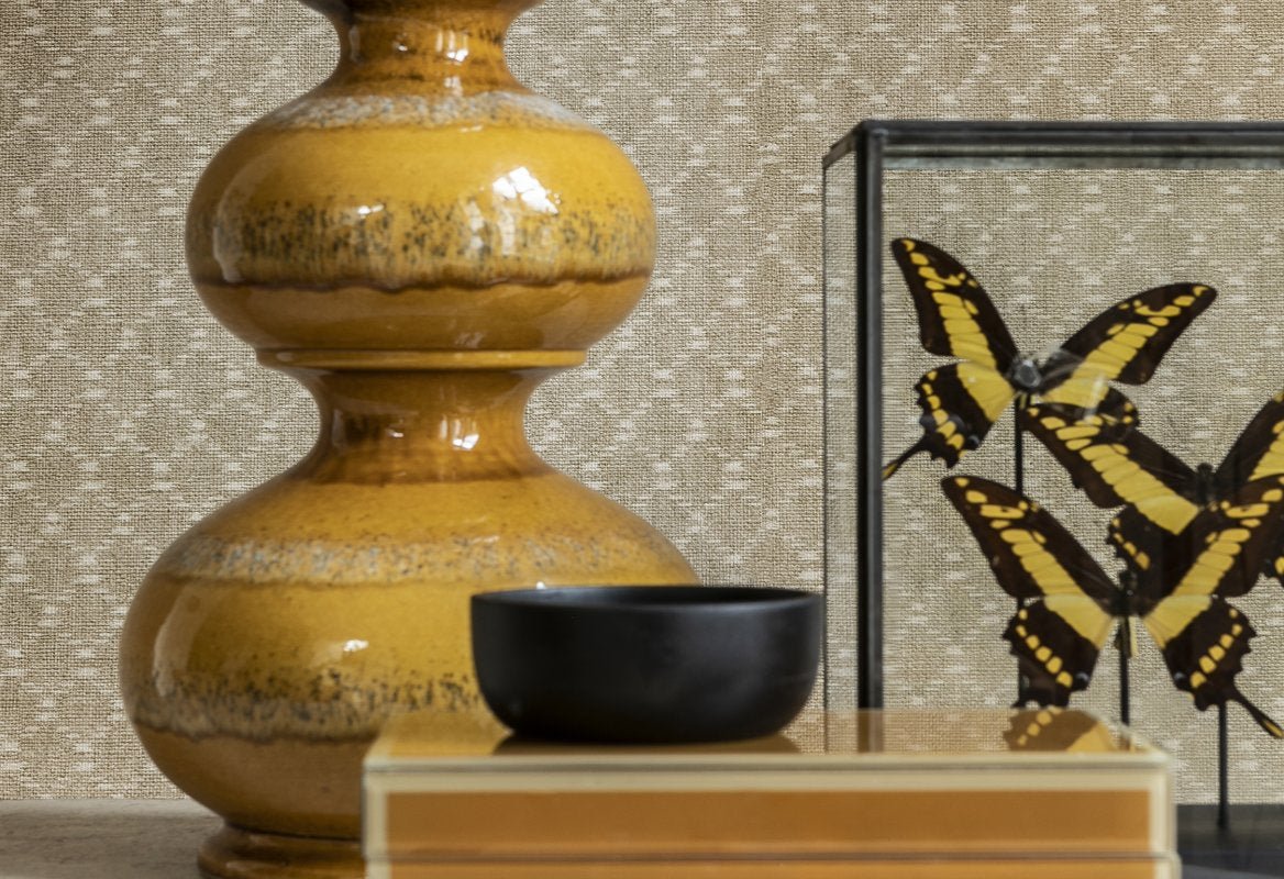 HookedOnWalls Tahiti Ikat textile behang TA25031 - LAB COLOUR THE WORLD