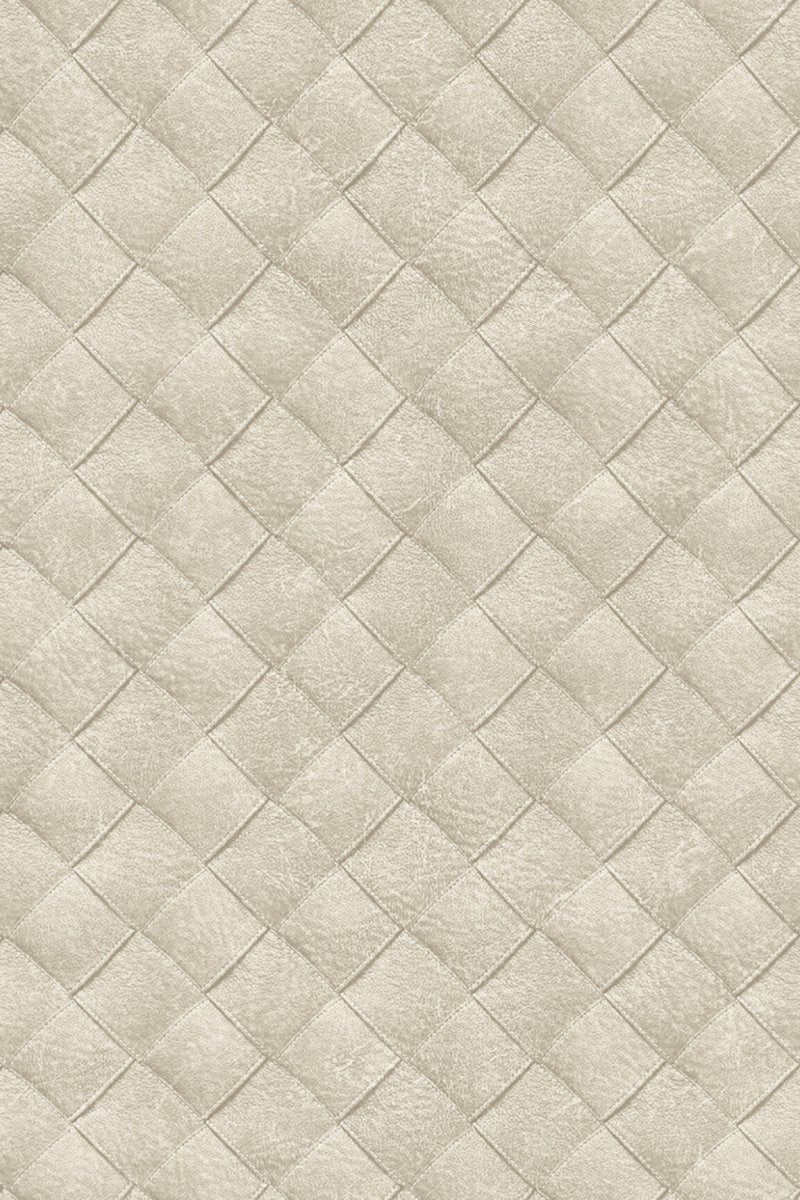 HookedOnWalls Tahiti Leather patchwork behang TA25070 - LAB COLOUR THE WORLD