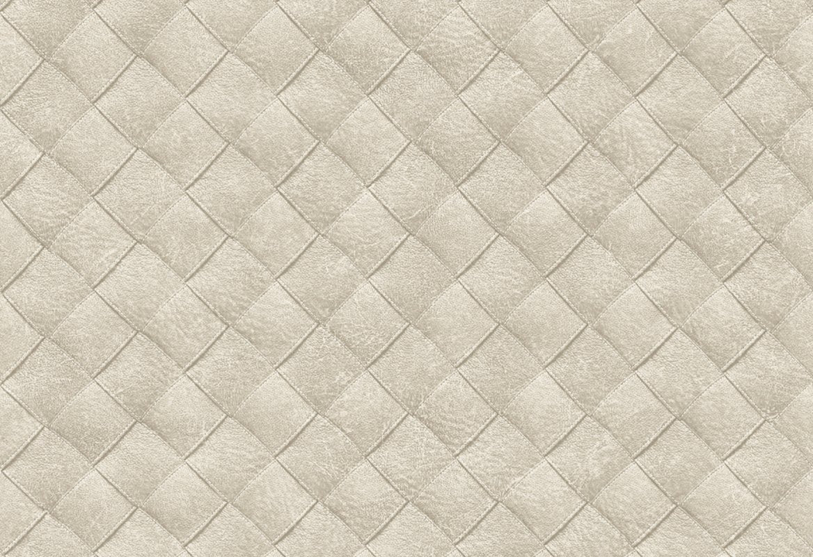 HookedOnWalls Tahiti Leather patchwork behang TA25070 - LAB COLOUR THE WORLD