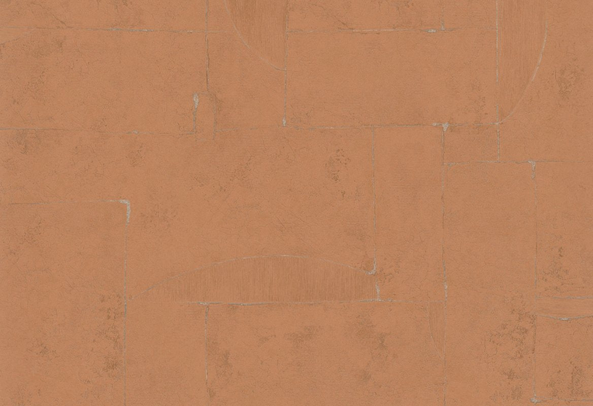 HookedOnWalls Terra Cotta Print 3 behang 42118 - LAB COLOUR THE WORLD