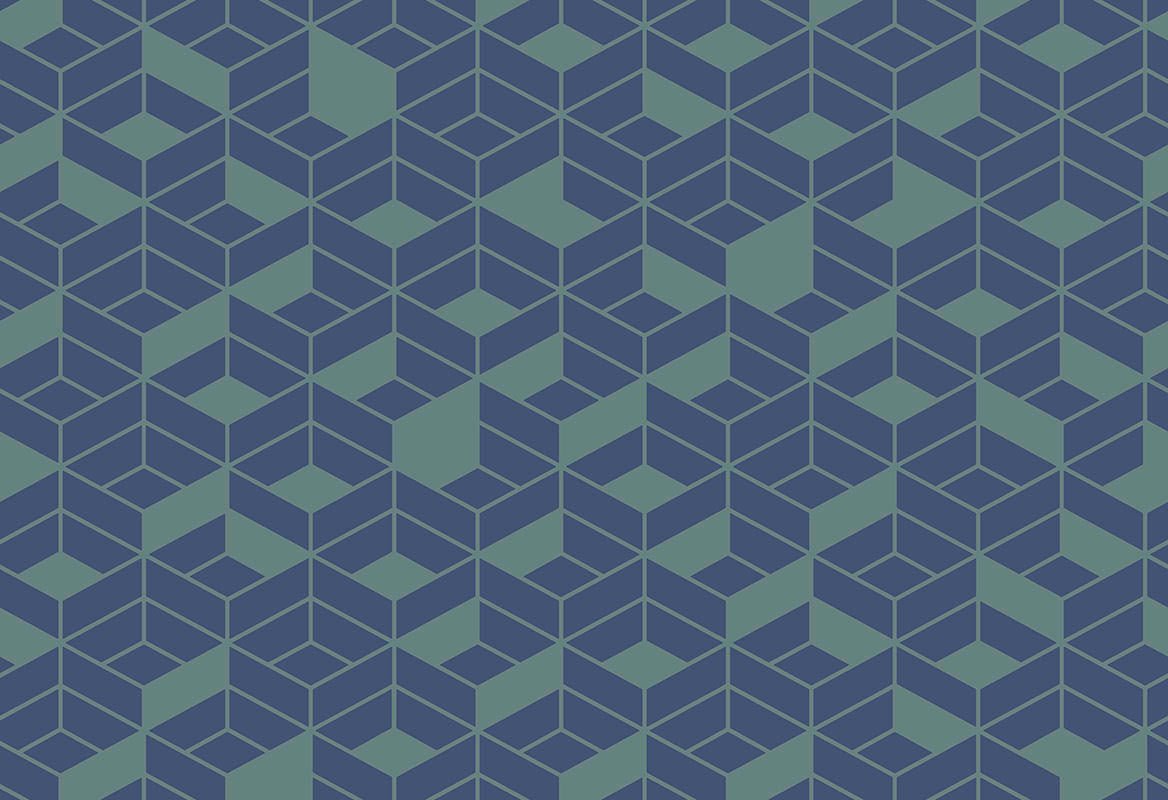 HookedOnWalls Tinted Tiles Flake behang 29024 - LAB COLOUR THE WORLD