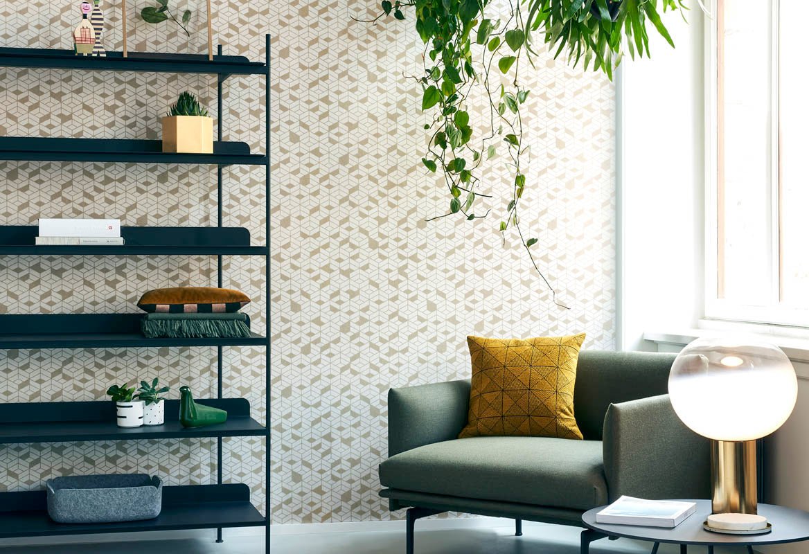 HookedOnWalls Tinted Tiles Flake behang 29024 - LAB COLOUR THE WORLD