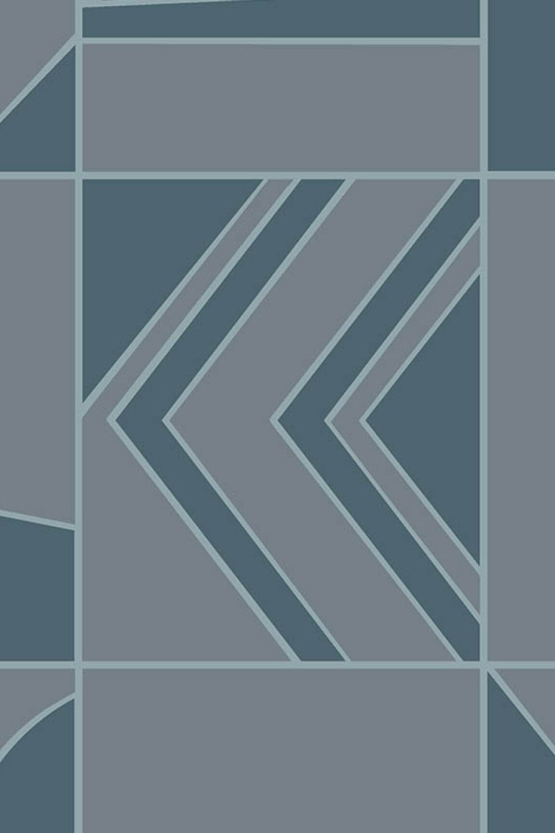 HookedOnWalls Tinted Tiles Groove behang 29040 - LAB COLOUR THE WORLD