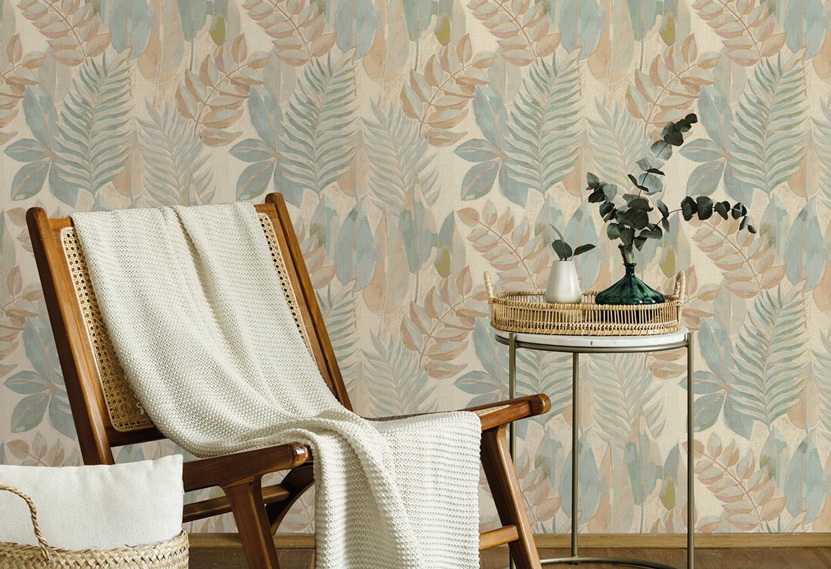 HookedOnWalls Tropical Weave Estasi behang 18801 - LAB COLOUR THE WORLD