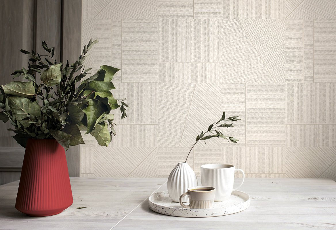 HookedOnWalls Tropical Weave Penelope behang 18843 - LAB COLOUR THE WORLD