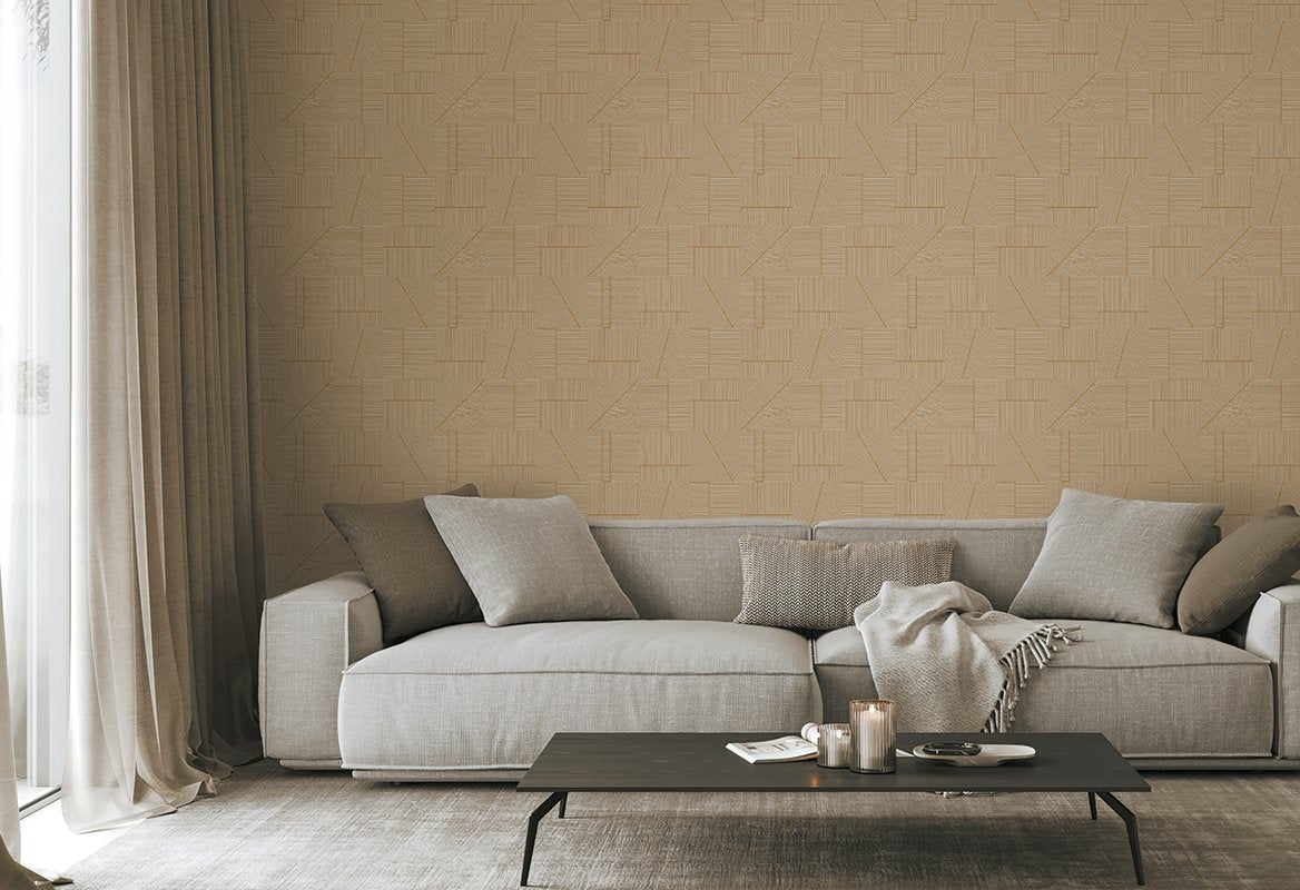 HookedOnWalls Tropical Weave Penelope behang 18843 - LAB COLOUR THE WORLD