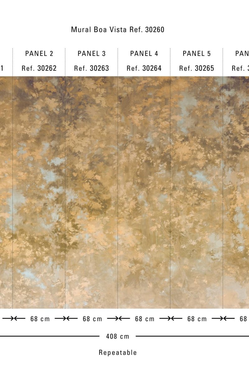 HookedOnWalls Umami Boa Vista panels 30264 - LAB COLOUR THE WORLD