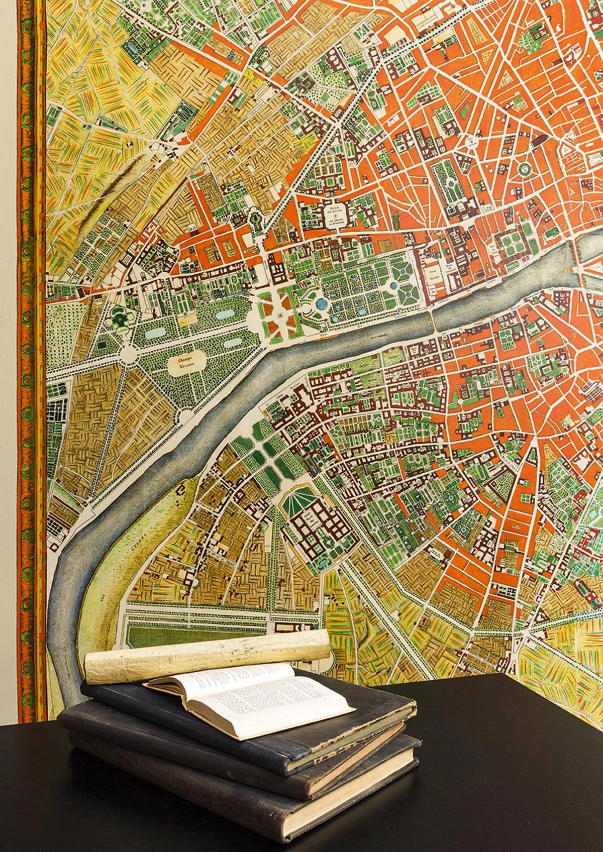 Pierre Frey Plan Jaillot Behangpaneel FP995001 - LAB COLOUR THE WORLD
