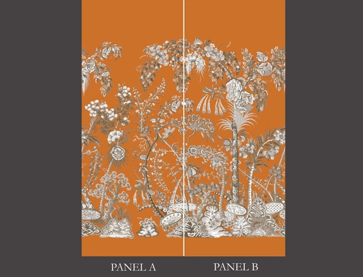 Jim Thompson Palampore Panel A & B Behang JT021041006 - LAB COLOUR THE WORLD