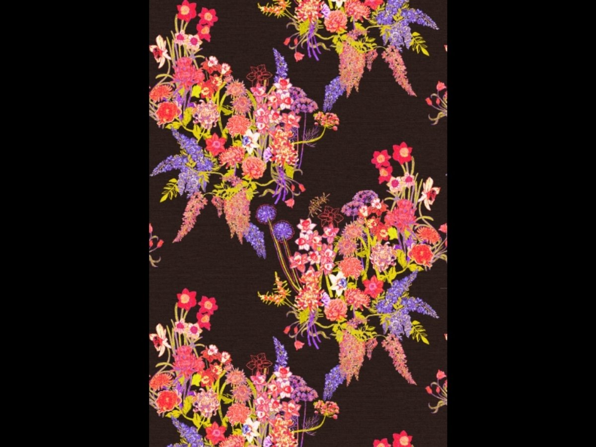 Jim Thompson Prima Vera (Non-Woven) Behang JT021080002 - LAB COLOUR THE WORLD