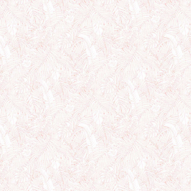 Les Dominotiers Jungle Island Pink Behang DOM 142-3