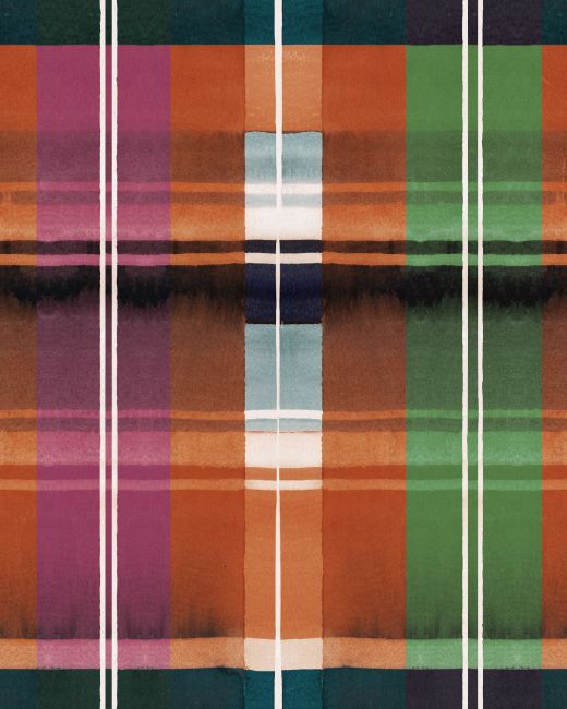Mind The Gap Kerschdorf Plaid Carrot Behang