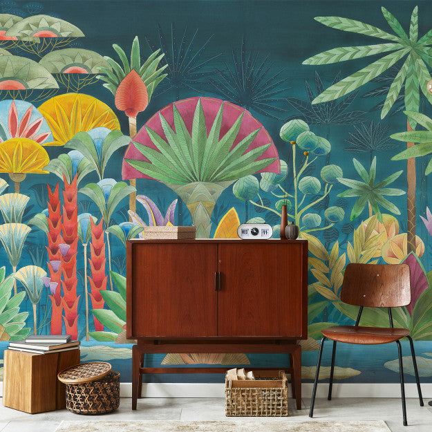 Les Dominotiers La Forêt Magique Behang DOM 806