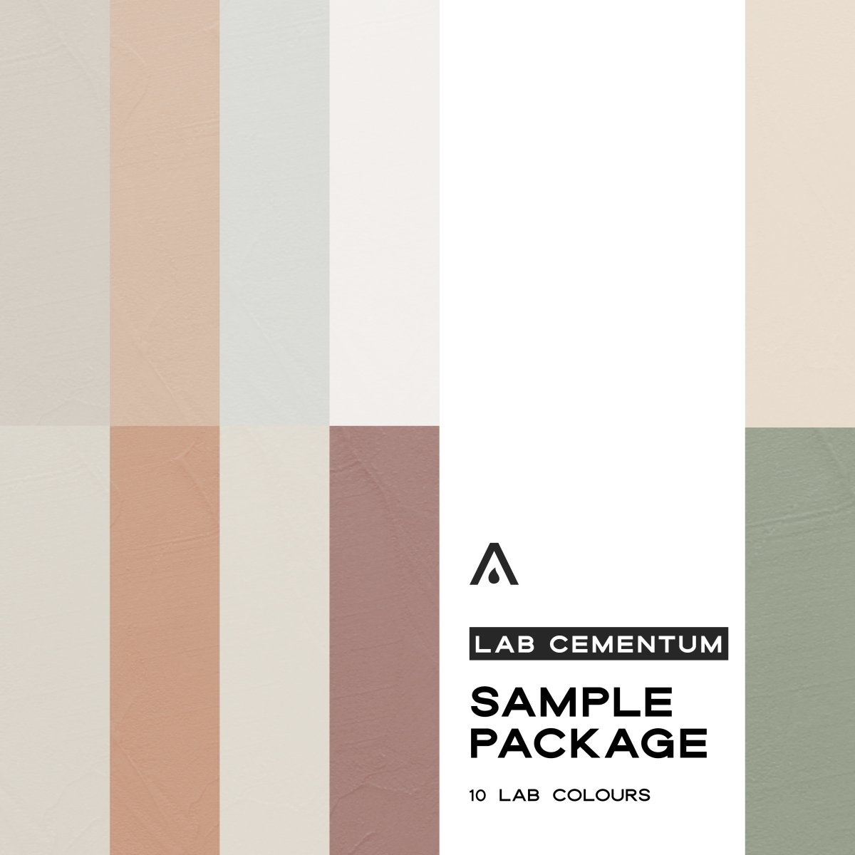 LAB CEMENTUM sample package - LAB COLOUR THE WORLD