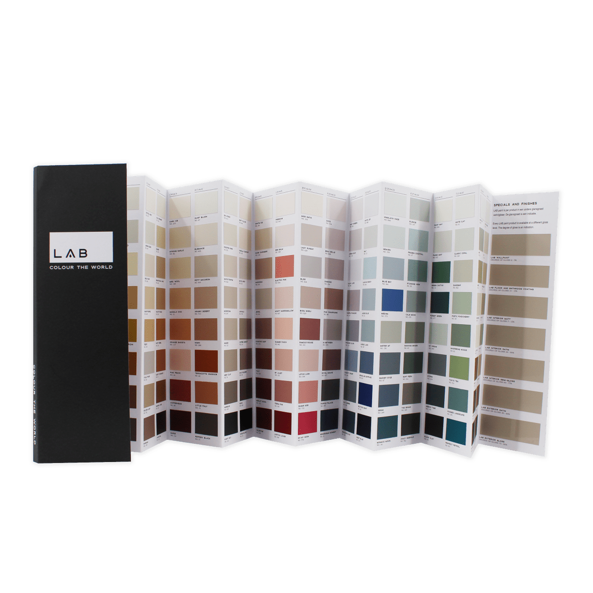 LAB colourcard - LAB COLOUR THE WORLD