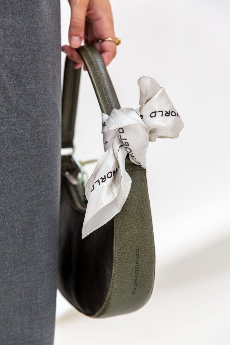 LAB SILK LOGO SCARF - LAB COLOUR THE WORLD