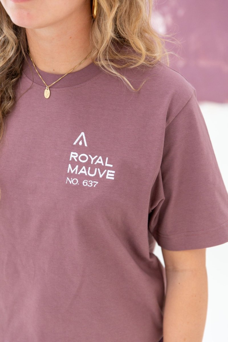 LAB T - SHIRT ROYAL MAUVE NO. 637 - LAB COLOUR THE WORLD