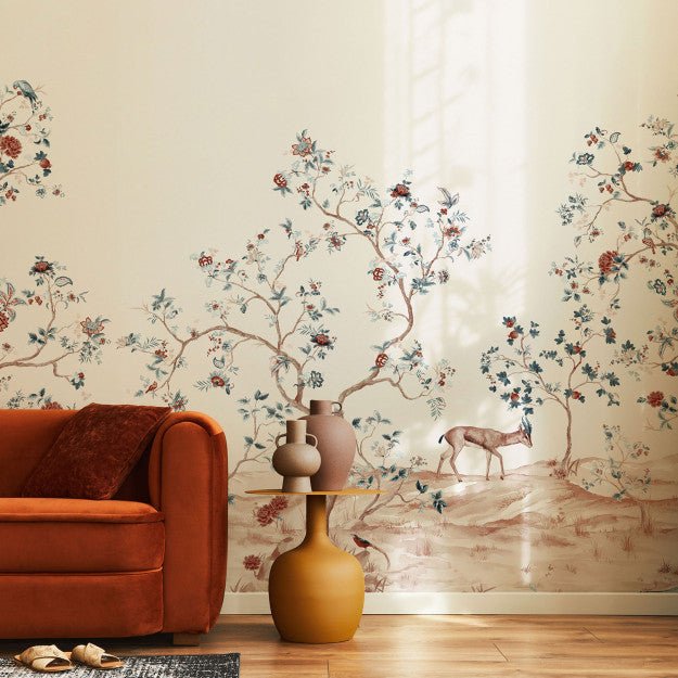 Les Dominotiers Arbre de vie Behang DOM 6003 - LAB COLOUR THE WORLD