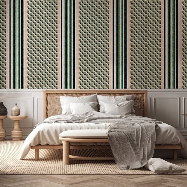 Les Dominotiers Athena Rosé Behang DOM 4004 - LAB COLOUR THE WORLD