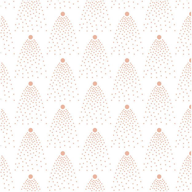 Les Dominotiers Betsy Pink Behang DOM 144-4 - LAB COLOUR THE WORLD