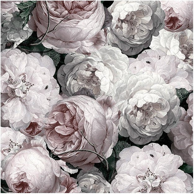 Les Dominotiers Bloemen Behang DOM 152 - LAB COLOUR THE WORLD