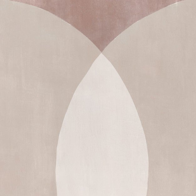 Les Dominotiers Circles Beige / Grey / Terracota Behang DOM 700 - LAB COLOUR THE WORLD