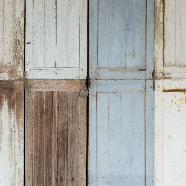 Les Dominotiers Doors Wall Multicolore Behang DOM 428 - LAB COLOUR THE WORLD