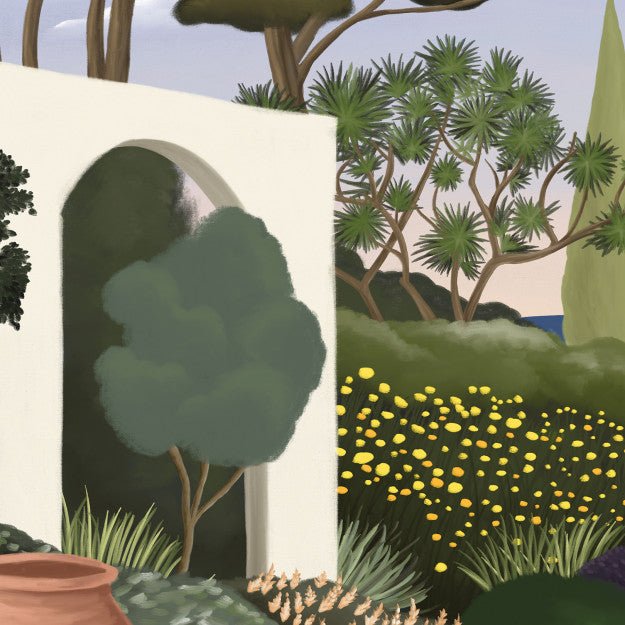 Les Dominotiers Dream Forest, Vert Behang DOM 3011 - LAB COLOUR THE WORLD