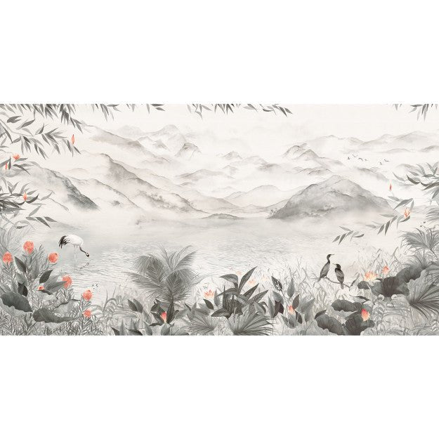 Les Dominotiers Enchanted bay Behang DOM 5108 - LAB COLOUR THE WORLD