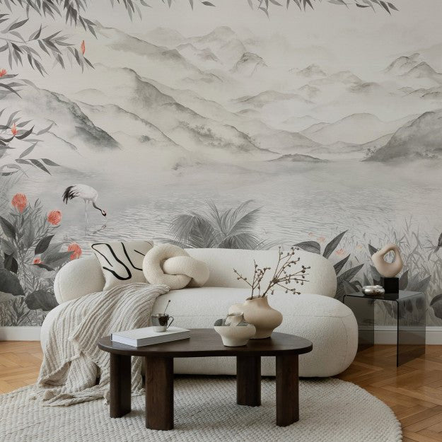 Les Dominotiers Enchanted bay Behang DOM 5108 - LAB COLOUR THE WORLD