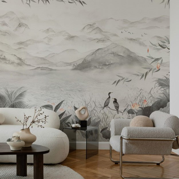 Les Dominotiers Enchanted bay Behang DOM 5108 - LAB COLOUR THE WORLD