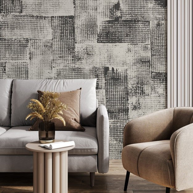 Les Dominotiers Endless mesh Behang DOM 909 - LAB COLOUR THE WORLD