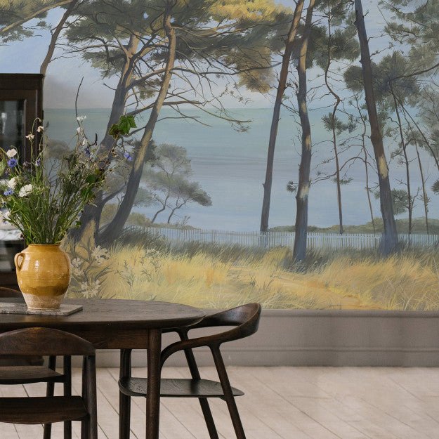 Les Dominotiers Entre les pins Behang DOM 5005 - LAB COLOUR THE WORLD