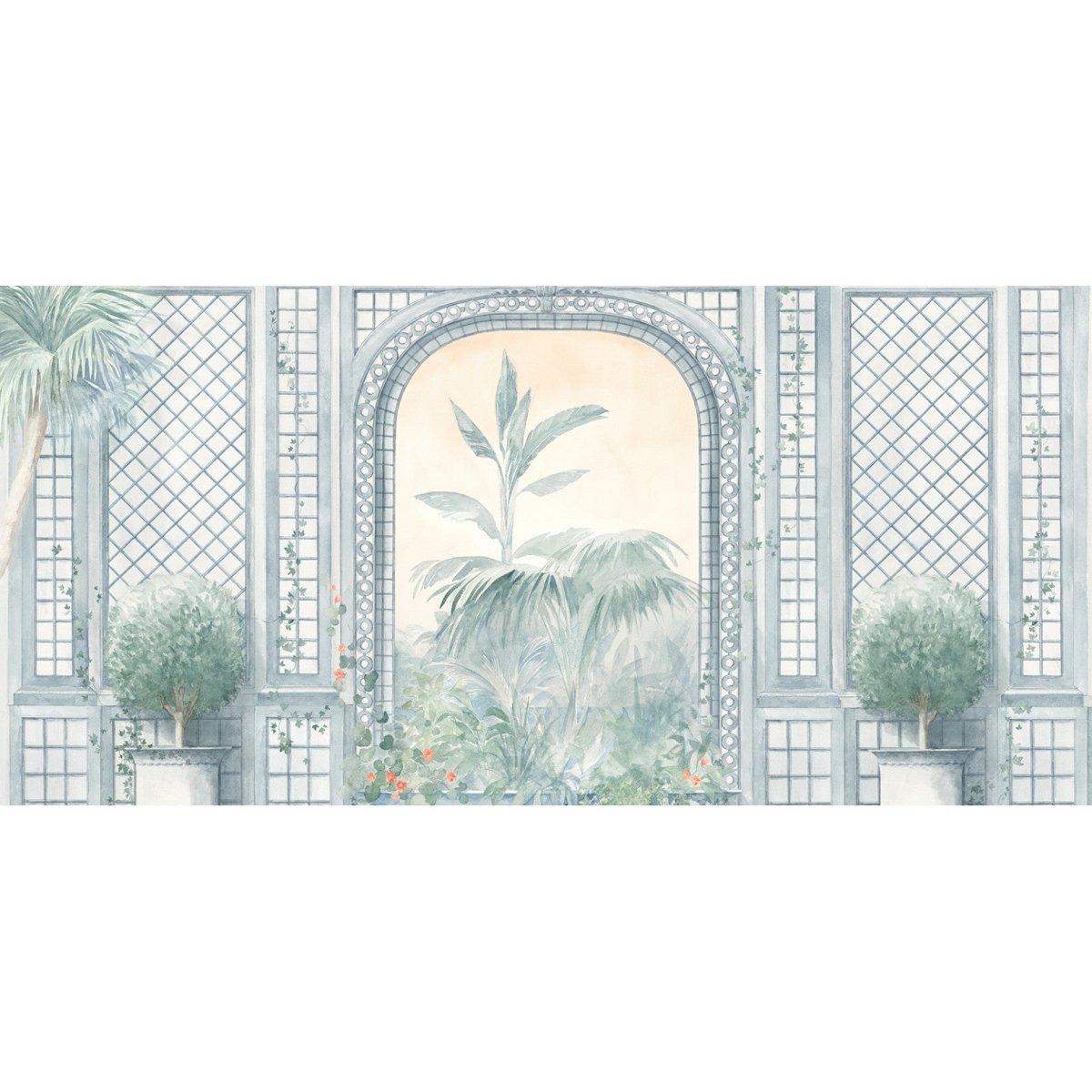 Les Dominotiers Jardin De La Reine Behang DOM3010 - LAB COLOUR THE WORLD