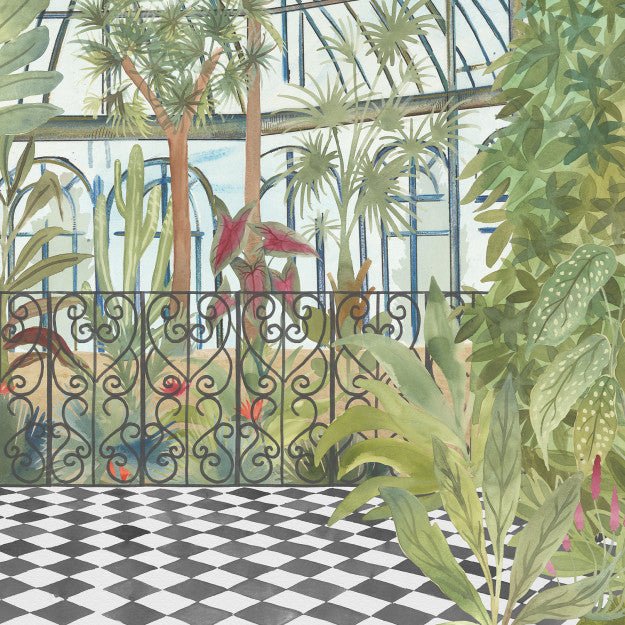 Les Dominotiers Jardin D'hiver Behang DOM 3017 - LAB COLOUR THE WORLD