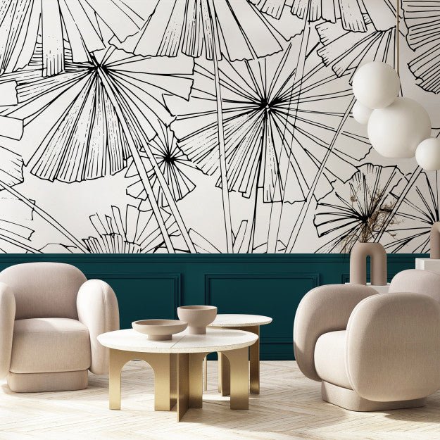 Les Dominotiers Majestic Feather Behang DOM 1011 - LAB COLOUR THE WORLD