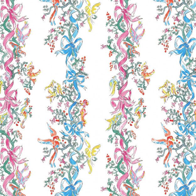 Les Dominotiers Oiseaux De Paradis Behang DOM 185 - LAB COLOUR THE WORLD