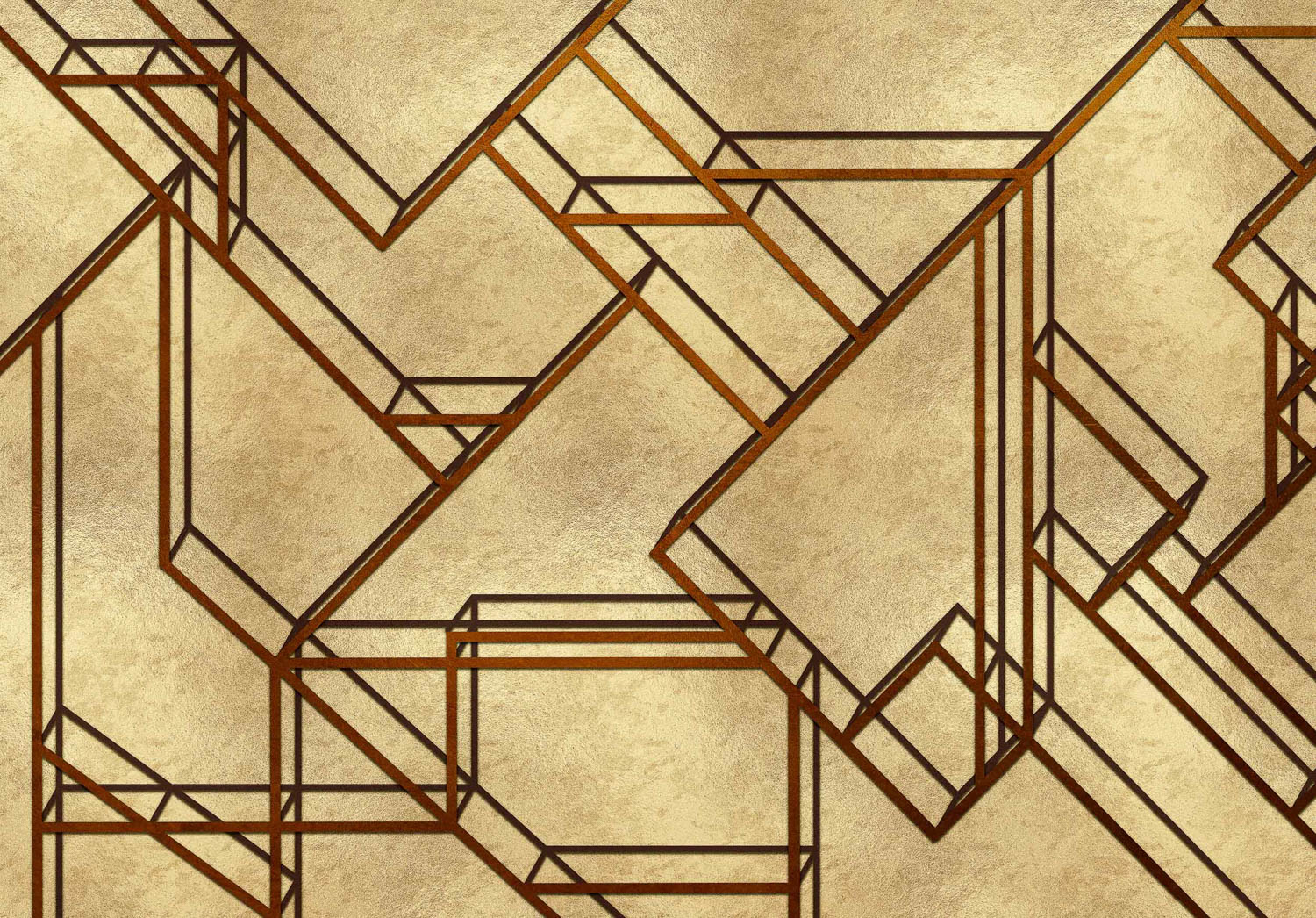 Coordonné Random Metallics LGeometric behang 9600400G behang afbeelding 1
