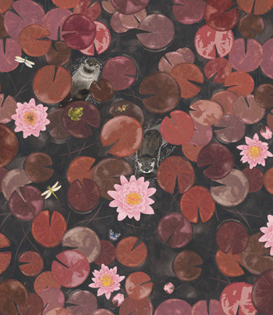 Little Greene Lily Pads Behang 0234LPADVEN - LAB COLOUR THE WORLD
