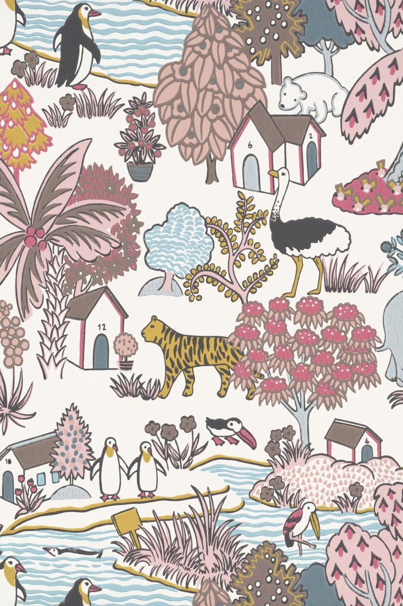 Little Greene Animal Kingdom Behang 0231ANCONFE - LAB COLOUR THE WORLD