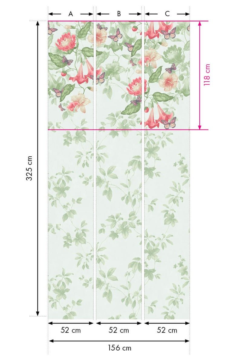 Little Greene Asterid Behang 0291ASMINTZ - LAB COLOUR THE WORLD