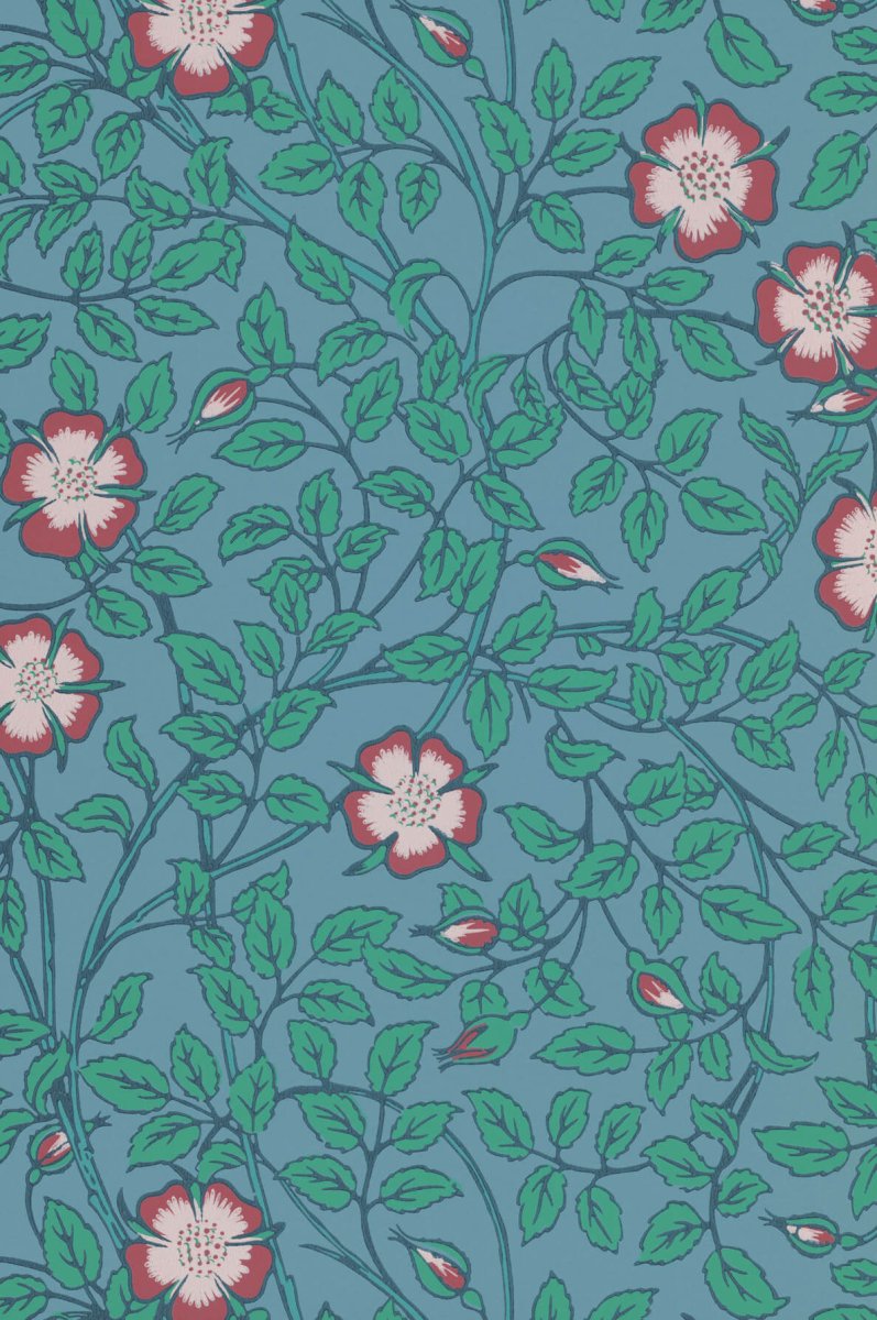 Little Greene Briar Rose Behang 0263BRMARIN - LAB COLOUR THE WORLD