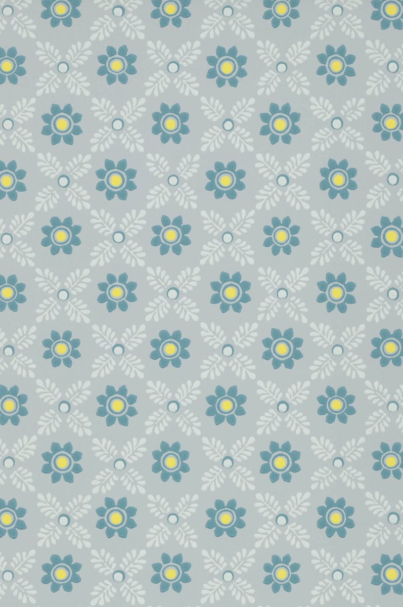 Little Greene Ditsy Block Behang 0267DIBONEZ - LAB COLOUR THE WORLD