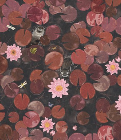 Little Greene Lily Pads Behang 0234LPADVEN - LAB COLOUR THE WORLD