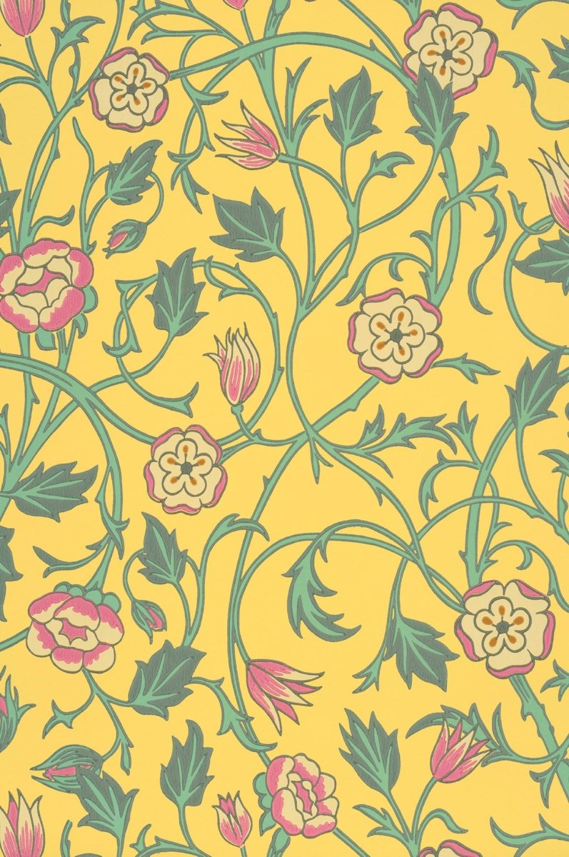 Little Greene May's Tulip Behang 0234MTINDIA - LAB COLOUR THE WORLD