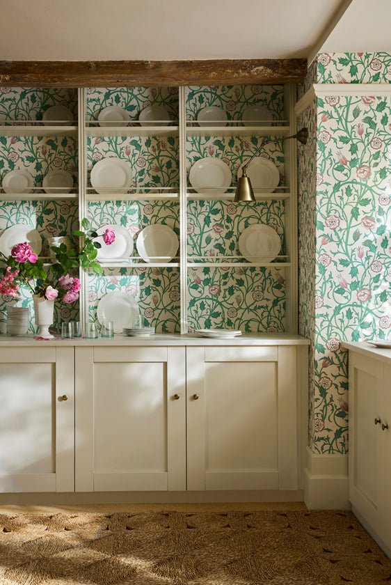 Little Greene May's Tulip Behang 0234MTLINEN - LAB COLOUR THE WORLD