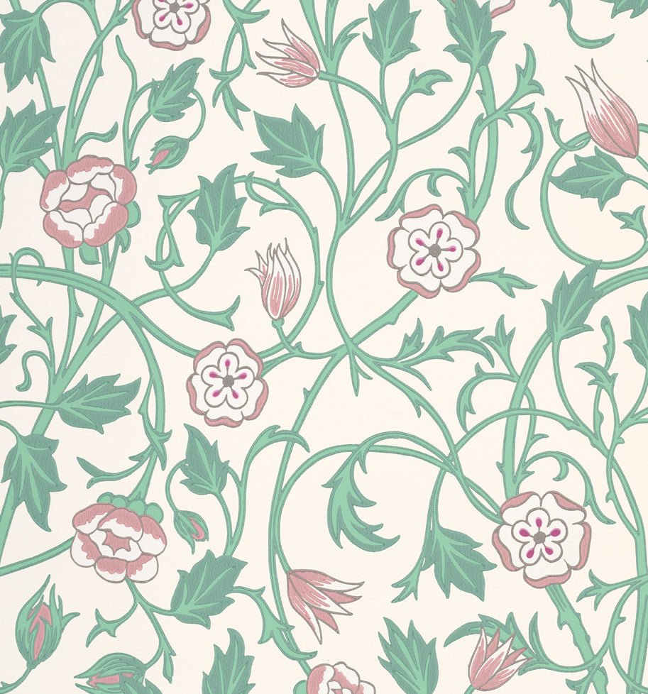 Little Greene May's Tulip Behang 0234MTLINEN - LAB COLOUR THE WORLD