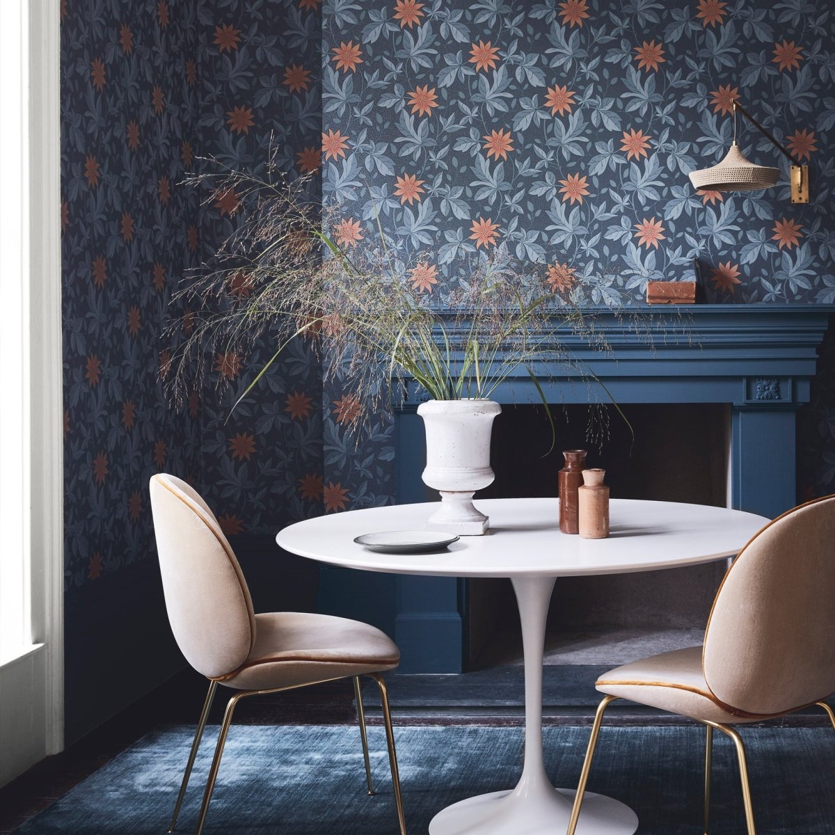 Little Greene Monroe Behang 0291MONIGHT - LAB COLOUR THE WORLD