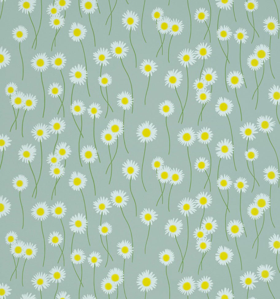 Little Greene Moon Daisies Behang 0234MDCELES - LAB COLOUR THE WORLD
