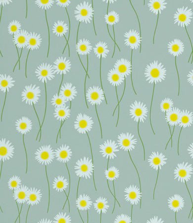 Little Greene Moon Daisies Behang 0234MDCELES - LAB COLOUR THE WORLD
